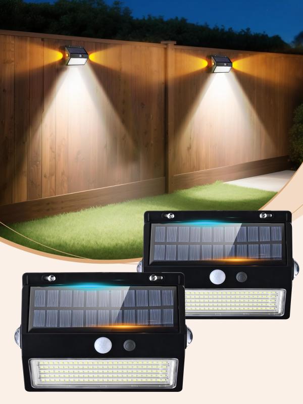 ReinHoo センサーライト 屋外 ソーラー 人感、132 LEDソーラーライト 屋外 防水 人感センサー、じんか