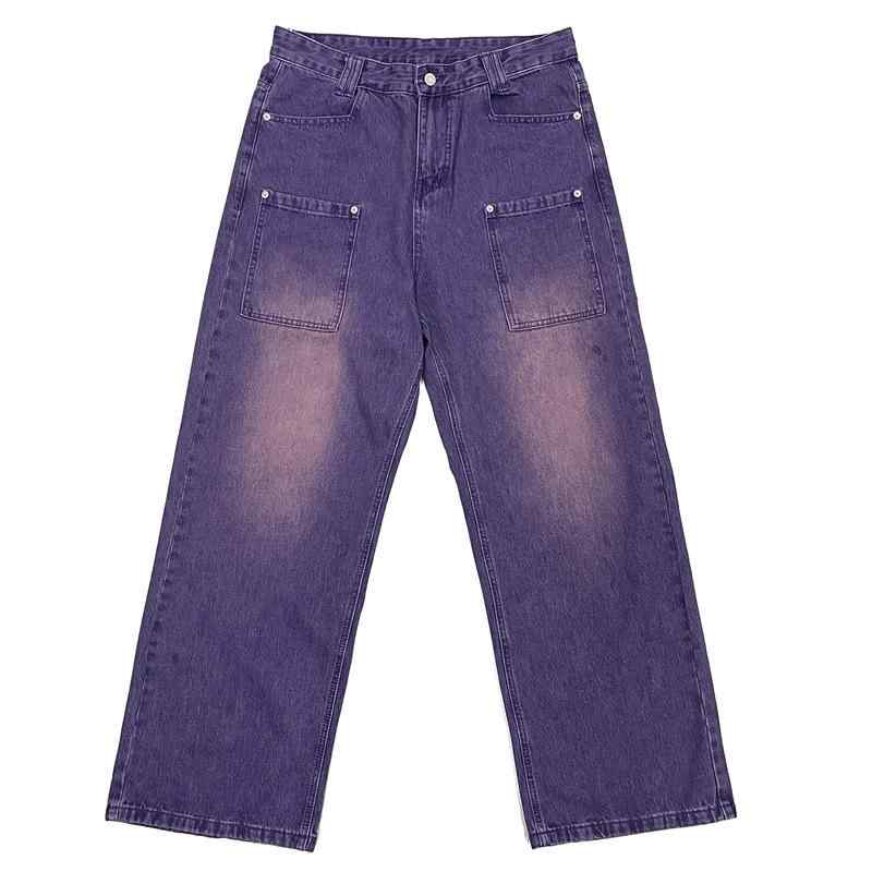 ☆雰囲気抜群☆ PRPS 紫製品　ボタンフライ　デニム　紫耳　濃紺　W32 ☆雰囲気抜群☆ PRPS 紫製品 ボタンフライ デニム 紫耳 濃紺 W32 楽天