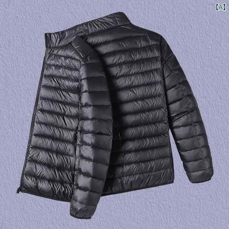 綿服 アウター メンズ 秋冬 ジャケット 中綿ジャケット 軽量 防寒 防風 暖かい 中綿コート ブルゾン 上着 厚手 中高年 シニア カジュアル 通勤 通学 普段使い お出かけ 大きいサイズ ブラック 紺 グレー remake-buddy-10669787 リメイクバディー サンプル画像2