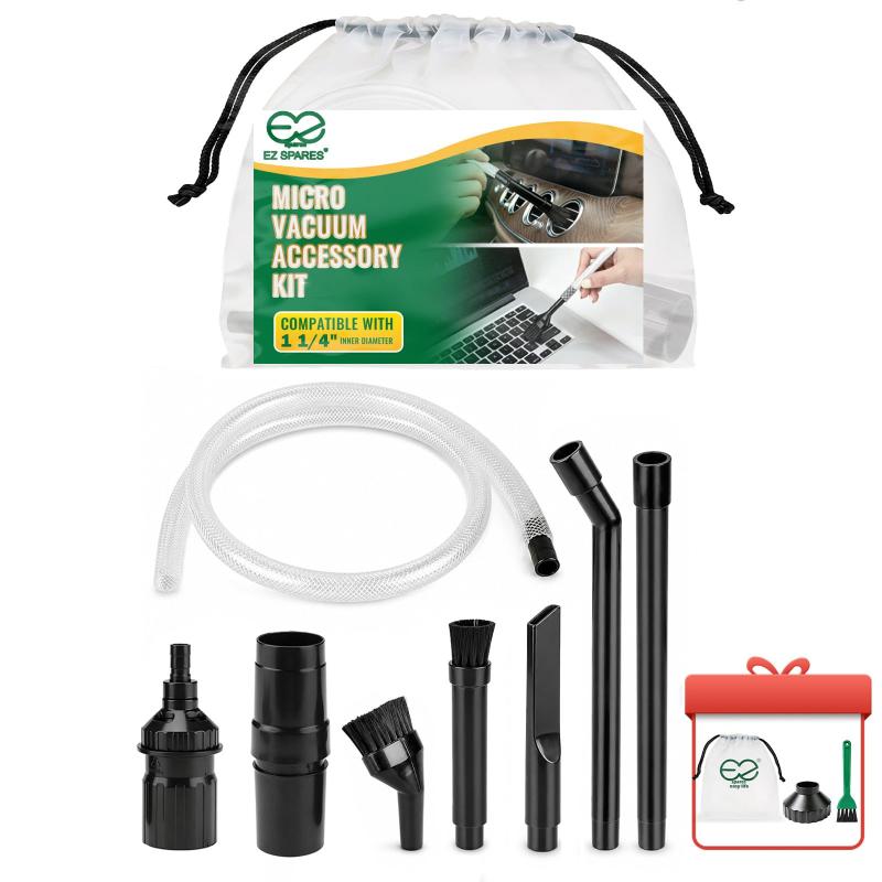 EZ SPARES Micro Vacuum Accessory Kit,Compatible with Dyson V11 V10 V8 V7 V6 Vacuum Cleaners,Keyboard Crevice Cleaning Tool Brus