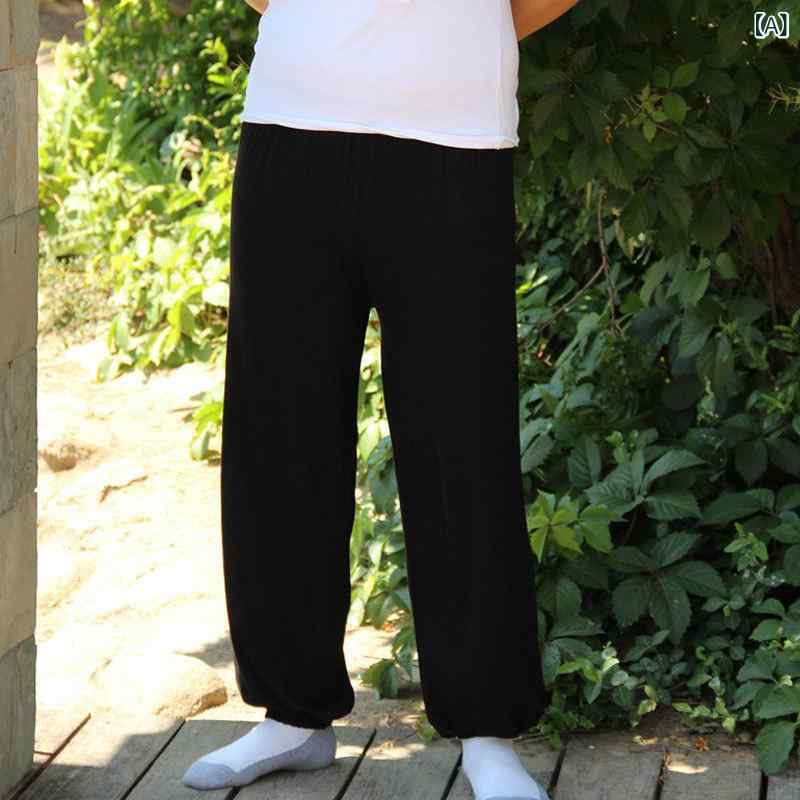 防蚊パンツ メンズ 部屋着 ルームウェア ロングパンツ 長パンツ カジュアル ゆったり 大きいサイズ 特大 ビッグサイズ モダール 通気性 快適 紳士 父親 シニア 普段使い パジャマ ブラック ネイビー グレー 春夏秋 remake-buddy-10676172 リメイクバディー サンプル画像2