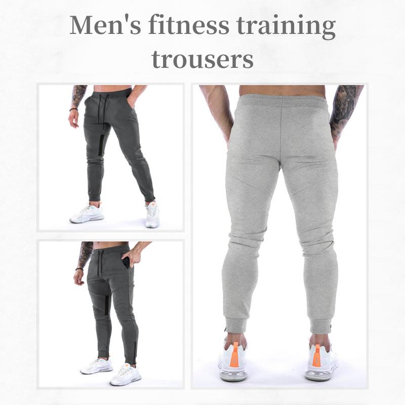 ロングパンツ メンズ テーパードパンツ スポーツウェア ボトムス ズボン 長ズボン 男性用 筋肉 ワークアウト ランニング ジョギング ジム 調整紐 伸縮 ストレッチ コットン 運動着 部屋着 普段使い カジュアル ダークグレー ブラック ライトグレー