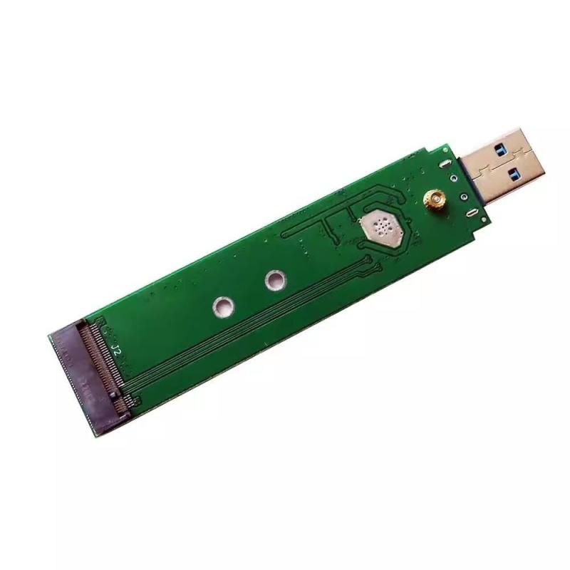 SATA M.2 NGFF SSD → USB3.0 変換 アダプタ 2230/2242/2260/2280 SSD SATA M.2 SSD のみ対応