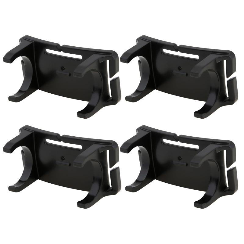 SecurityIng ヘッドライト バンドホルダー 4個入り ヘッドライトバンド用 ヘッドライト 固定用ホルダー 22mm - 26mm ヘッドライトバンド対応