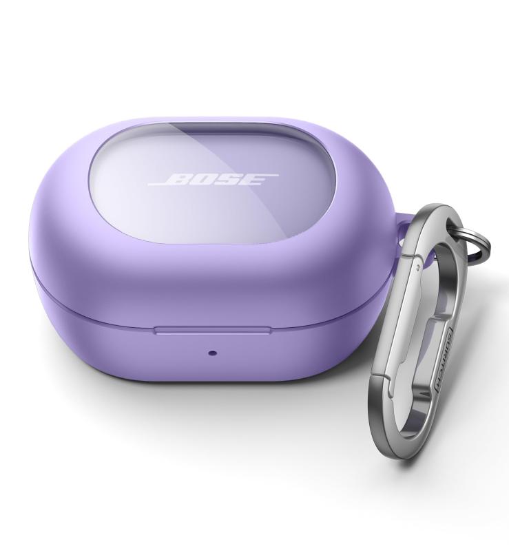 SURITCH ケース 対応 Bose New QuietComfort Earbuds (2024)【互換性】この耐衝撃ケースはBose QuietComfort Earbuds (2024)専用に設計されています。ご購入前にお使いのデバイスのモデルをご確認ください。ケースはぴったりとフィットし、充電ポート、ペアリングボタン、インジケーターライトに簡単にアクセスできます（イヤホンと充電ケースは付属していません）【マグネットロックによる安全性と堅牢な保護性能の融合】超強力なマグネットが衝撃からイヤホンをしっかりと保護します。また、衝撃吸収TPUボディと傷に強いPCパネルの二重構造により、耐久性を確保し、旅行、ワークアウト、通勤中でもロゴの視認性を維持します【耐久性に優れたクリップオンアクセサリー】金属製カラビナとキーリングは電気メッキ加工が施されており、錆や傷に強いです。高い耐久性を備え、バッグやベルトループに簡単に取り付けられるので、外出先でもイヤホンを素早く取り出せます【多機能クリーニングツール】片側にデュアルナイロンブラシ、もう片側にフロッキングスポンジスティックを備えた伸縮式クリーニングペンは、デバイスの隅々まで楽に届き、イヤホンを清潔に保ちます【優れたフィット感と機能性】このポータブルケースは簡単に装着でき、残留物のない粘着テープでしっかりと固定できます。スリムなデザインでワイヤレス充電に対応し、ケーブル充電でもワイヤレス充電でもシームレスな体験を提供します