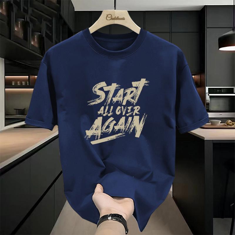 メンズ レディース 港風 幅広 オールシーズン ストレート 切り替え ストレート 半袖 上衣 半袖Tシャツ 美式 アメリ…