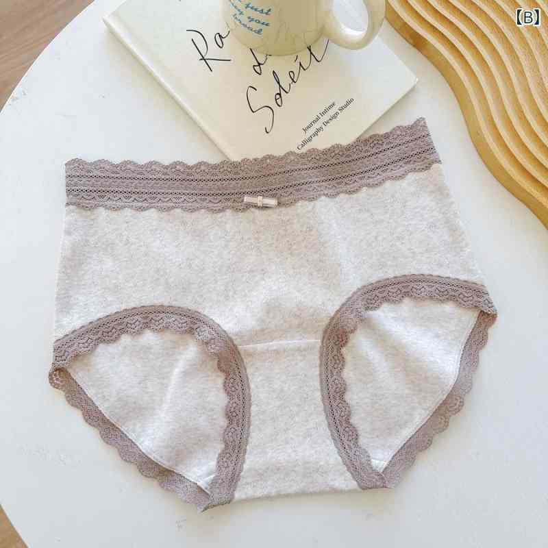 リメイクバディーの内着 ショーツ レディース インナー 下着 パンツ レース Aクラス 仕様 股上深め コットン 綿 通気性 伸縮性 柔らか 肌に優しい デイリーユース 普段使い フェミニン かわいい おしゃれ｜アングル2
