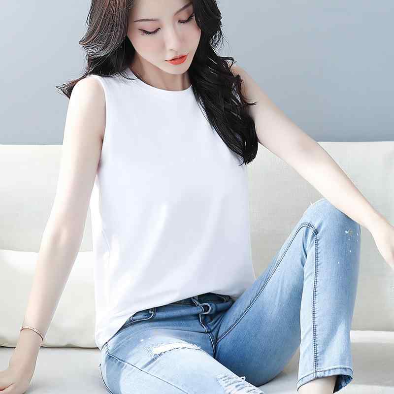 タンクトップ レディース ノースリーブ トップス インナー Tシャツ 春夏 きれいめ オフィス エレガント カジュアル ベーシック 通勤服 着回し シンプル 無地 重ね着 ストレッチ 伸縮性 肌触り良い 普段使い remake-buddy-10796470 リメイクバディー パッケージ画像