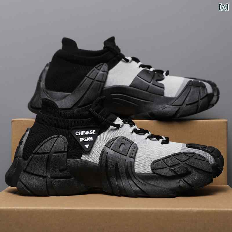 ・カテゴリ: ローファー・甲の深さ: 中口（7-11cm）・対象年齢: 青年（18-40歳）、成人（18-59歳）・デザイン: バイカラー・スタイル: カジュアル・対象性別: メンズ・柄: バイカラー・アッパー素材: メッシュ・つま先形状: ラウンドトゥ・ヒールの形: フラットヒール・機能: 通気性・ソール素材: PVC・着用方法: 前紐留め・ライニング素材: メッシュ・着用シーン: カジュアル・丈の長さ: ミドルカット（3-7cm）・製法: インジェクション製法・インソール素材: EVA・カラー展開: ブラックグレー、ブラウンオレンジ、コーヒーブルー、ブラック、ブラウン、グリーン、オールブラック・サイズ展開: 39、40、41、42、43、44、45・留め具の種類: 紐留め・ソールの厚み: 3cm