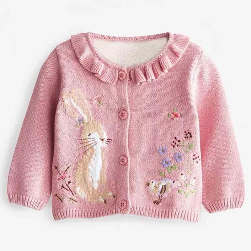 ・カテゴリ: 子供用セーター・性別: 女性・スタイル: 韓国風・対象年齢: 中小童（3～8歳、100～140cm）・主な素材: ポリエステル100%・ネックライン: クルーネック・カラー展開: ピンク、オフホワイト・サイズ展開: 90、100、110、120、130、140