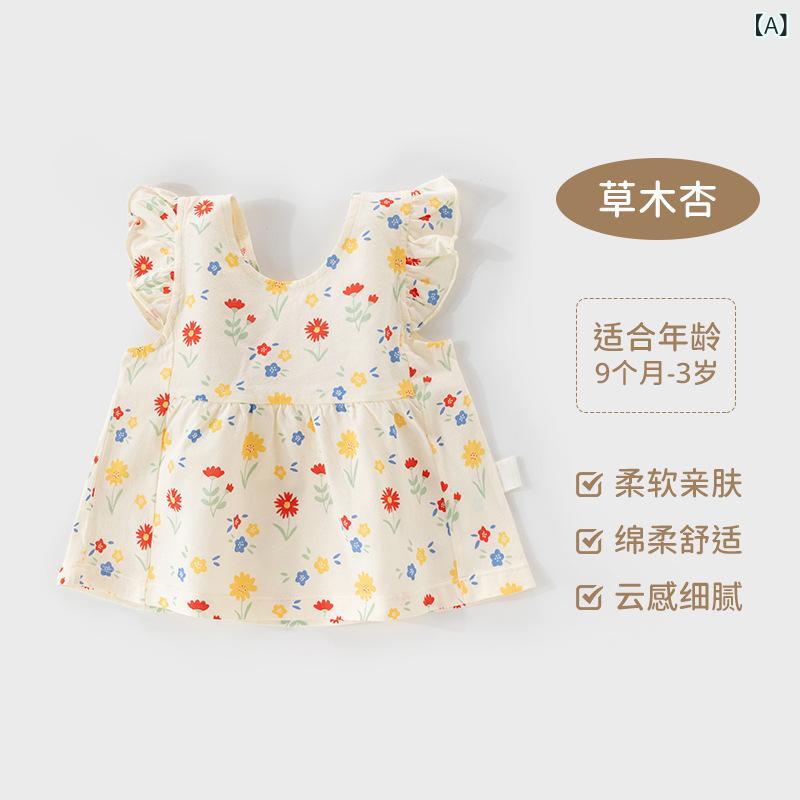 ベビー服 セットアップ 女の子 赤ちゃん 服 夏 半袖 ノースリーブ タンクトップ ショートパンツ ドット柄 水玉 100% コットン 綿100 薄手 涼しい 上下セット 子供服 キッズ 80 90 100 110 120 お出かけ 通園 旅行 かわいい