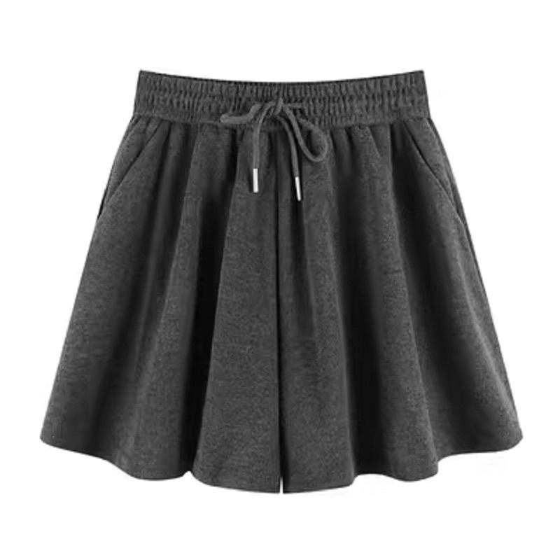 ・スタイル: スポーツ・カテゴリ: ショートパンツ・主な素材: 綿30%未満・対象性別: 女の子・対象年齢: 8歳以上（身長140cm以上）・スタイル仕様: キュロットスカート・加工技術: ソフト加工・柄: 無地・デザイン要素: スポーツ、可愛い、プリンセス風・ウエスト: ミドルウエスト・カラー展開: ダークグレー、ブラック、アプリコット・対応身長: 100cm、110cm、120cm、130cm、140cm、150cm、160cm、170cm