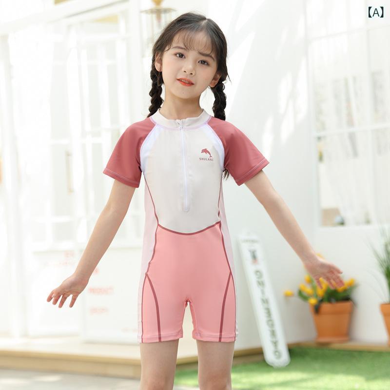 ・対象年齢: 4〜6歳・性別: 女児・デザイン: 韓国風、無地、キャラクター、花柄、高弾性、フレッシュ・表地素材: ポリエステル、ポリウレタン（ポリウレタン85%）・重量: 約160g・裏地素材: ポリエステル、ポリウレタン（ポリウレタン15%）・対応シーン: スポーツトレンド、水泳・水遊び・カラー展開: オフホワイト（大サイズ・胸パッド付き・スイムキャップセット）、ピンク（大サイズ・胸パッド付き・スイムキャップセット）、ピンク小怪獣（スイムキャップセット）、ピンクダチョウ（スイムキャップセット）、ピンクタンチョウヅル（スイムキャップセット）、パープルタンチョウヅル（スイムキャップセット）、ピンク人魚（スイムキャップセット）、パープル人魚（スイムキャップセット）、ピンクポニー（スイムキャップセット）、パープルポニー（スイムキャップセット）・サイズ展開: L（身長85-105cm、体重10-15kg）、XL（身長105-115cm、体重15-20kg）、2XL（身長115-125cm、体重20-25kg）、3XL（身長125-135cm、体重25-30kg）、4XL（身長135-150cm、体重30-37.5kg）・カテゴリ: 子供用女の子水着・スタイル: ブリーフ仕様