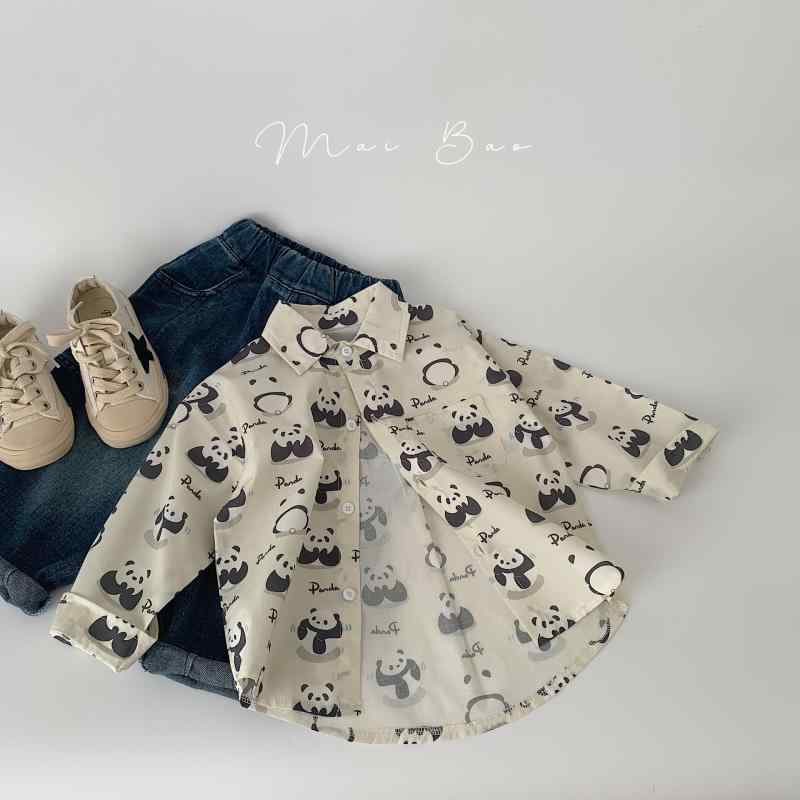 ・カテゴリ: キッズシャツ・対象性別: 男女兼用・対象年齢: 中小童（3〜8歳、100〜140cm）・スタイル: 韓国風・襟のデザイン: レギュラーカラー・生地加工: ソフト加工・袖丈: 長袖・柄: 動物、キャラクター、英字・デザイン要素: キャラクター、英字、可愛い、カーディガン、トレンディ・主な素材: 綿100%・安全基準: A類・カラー: アプリコット・対応身長: 90cm、100cm、110cm、120cm、130cm、140cm