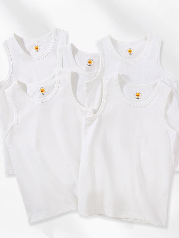 ・カテゴリ: 子供用Tシャツ・対象性別: 男女兼用・スタイル: シンプル・袖丈: ノースリーブ・推奨年齢: 中小童（3～8歳、身長100～140cm）・加工技術: ソフト加工・柄: 無地、プリント・主な素材: 綿99%・安全基準: B類・ネックライン: クルーネック・機能: 吸湿速乾・カラー展開: ホワイト、ブラック、ライトグレー・サイズ展開: 110cm、120cm、130cm、140cm、150cm、160cm