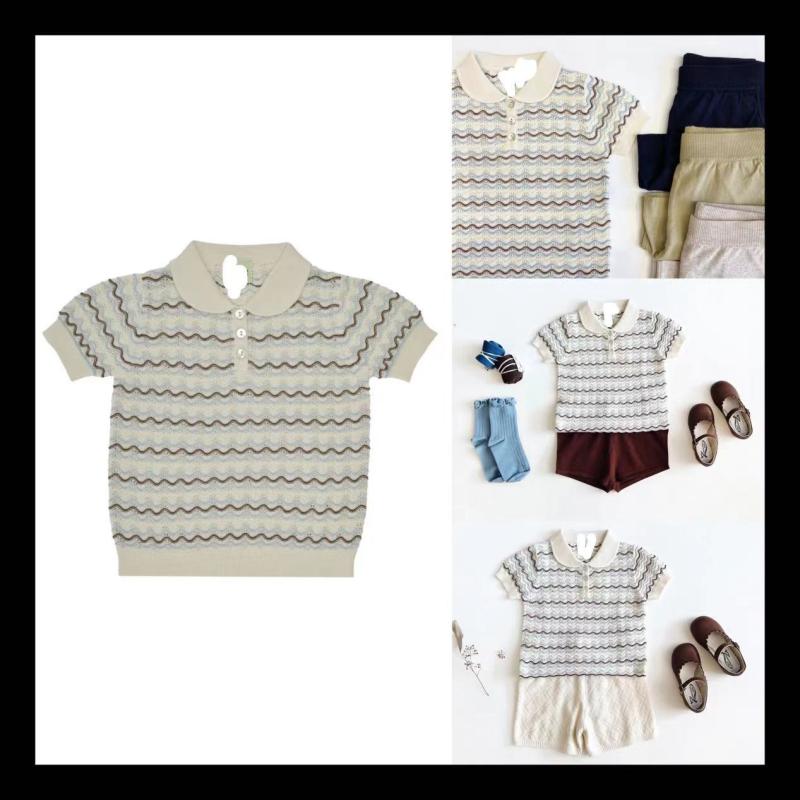・カテゴリ: POLOシャツ・スタイル: 欧米風・対象性別: 男女共用・柄: 無地・カラー展開: ホワイト、ライトパープル、グリーン、ミックスカラー・推奨身長: 80cm、90cm、100cm、110cm、120cm、130cm、140cm・素材: 綿100%・対象年齢: 中小童（3〜8歳、100〜140cm）・開閉デザイン: プルオーバー・生地の厚さ: 薄手・袖丈: 半袖