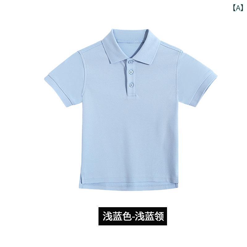 ・カテゴリ: POLO衫・スタイル: 简约・対象性別: 中性/男女均可・主な素材: 棉・成分含有量: 71%-80%・柄: 纯色・流行要素: 纯色・カラー展開: 短袖-浅藍色-浅藍色领、短袖-浅藍色-黒白条纹领、短袖-白色-纯白领、短袖-白色-白领拼藏青条、短袖-白色-藏青领拼白条、短袖-白色-撞色红领、短袖-白色-彩扣・対応身長: 110cm、120cm、130cm、140cm、150cm、160cm、170cm、180cm、190cm、200cm・対象年齢: 中大童(8歳以上、140cm以上)・仕様: 有领标、有吊牌
