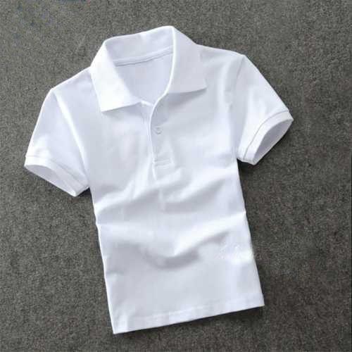 ・カテゴリ: キッズTシャツ・対象性別: 男・スタイル: スクール・対象年齢: 新生児（0～1歳、80cm以下）、中・小童（3～8歳、100～140cm）・柄: 無地・デザイン要素: スポーツ・毛羽・余分な糸の処理: すべてきれいにトリミング済み・生地名: コットン混紡・主な素材: ポリエステル100%・安全基準: B類・カラー展開: ホワイト（折り襟・半袖）、ブルー（折り襟・長袖）、ホワイト（長袖）、ホワイト（マルチカラー襟・長袖）、ブルー（半袖）、ブルー（マルチカラー襟・半袖）、ホワイト（マルチカラー襟・半袖）・サイズ展開: 110（推奨身長100-110cm）、120（推奨身長110-120cm）、130（推奨身長120-130cm）、140（推奨身長130-140cm）、150（推奨身長140-150cm）、160（推奨身長155-160cm）、165（推奨身長165cm前後）、170（推奨身長170cm前後）