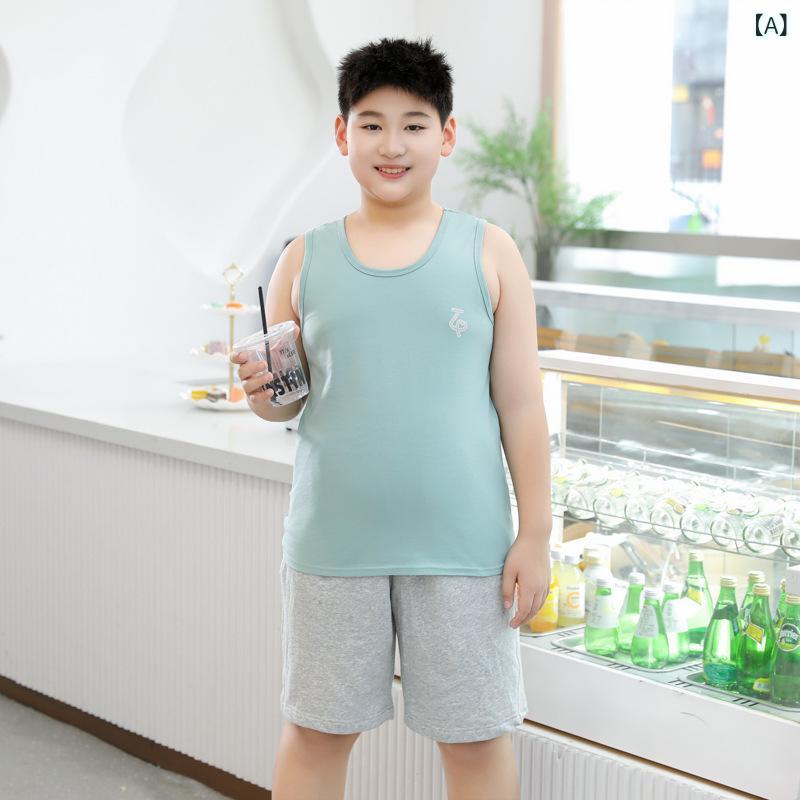 タンクトップ キッズ 男の子 女の子 ジュニア ノースリーブ Tシャツ インナー 下着...