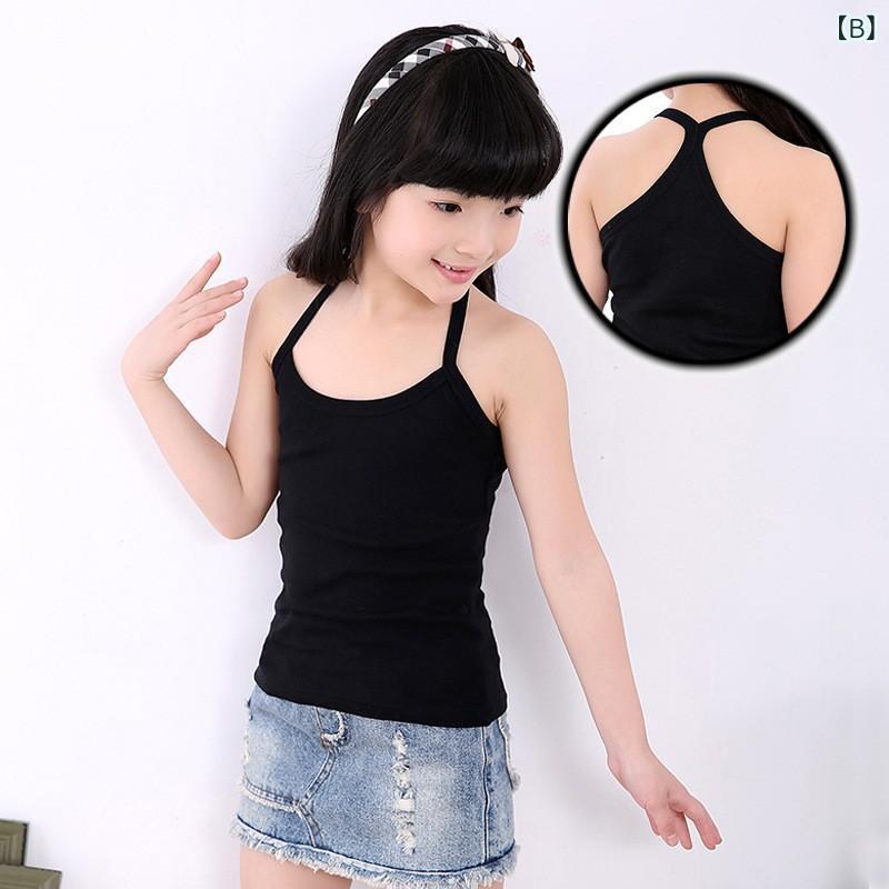 タンクトップ キッズ 男の子 女の子 ジュニア 子供服 インナー キャミソール トッ...