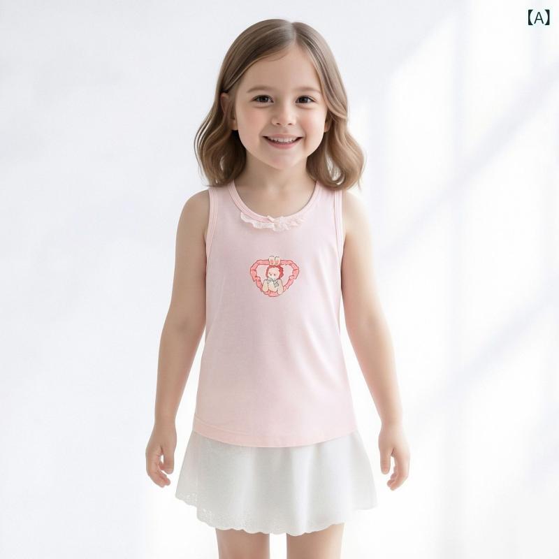 キッズ タンクトップ 男の子 女の子 キャミソール トップス インナー 下着 ノース...