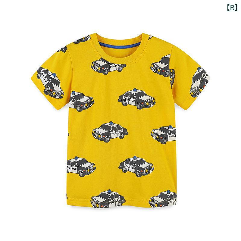 キッズ セットアップ 男の子 子供服 夏 半袖 Tシャツ ショートパンツ 上下セット 綿100％ 2点セット 柔らかい キャラクター 車 プリント カワイイ 通園 通学 旅行 お出かけ 90 100 110 120 125 remake-buddy-10905295 リメイクバディー サンプル画像3