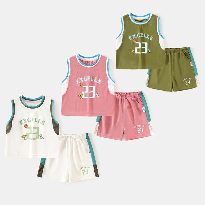 子供服 セットアップ 男の子 女の子 ベビー 運動着 スポーツウエア バスケットボー...