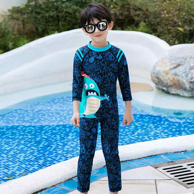 キッズ 泳着 男の子 水着 ラッシュガード 長袖 ロングパンツ 子供 ジュニア スクー...