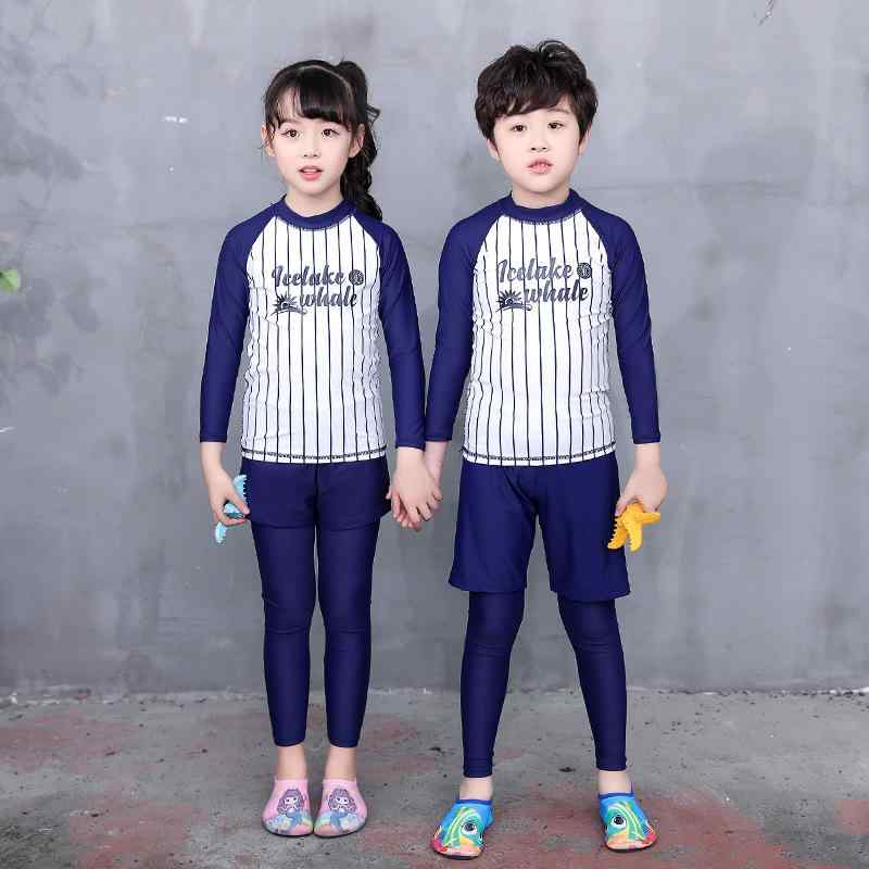 子供 水着 男の子 女の子 長袖 ラッシュガード セパレート スイムウェア キッズ ジュニア 上下セット スポーツ アウトドア プール 海 ビーチ 水遊び 紫外線対策 日焼け防止 速乾 伸縮性 ストレッチ 10代 春 夏