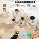 防水ラグマット 200×250cm 敷くだけ お手入れ簡単 サッとふき取り 中敷き カバー 防水 防菌 防汚 こども ペット 引越し祝い 国産 日本 オールシー...