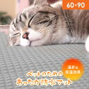 ペットシート ペットマット 防水 ペット 犬 猫 60×90 水洗いOK 介護シート フロアマット ペットのあったか防水シート 送料無料