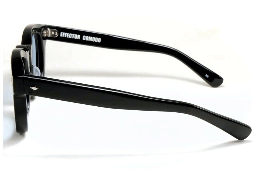 EFFECTOR エフェクター 眼鏡 サングラス COMODO コモド BK ブラック ブルーレンズ