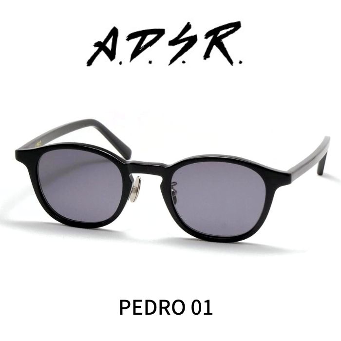 樂天商城 - A.D.S.R adsr サングラス PEDRO ペドロ 01（Shiny Black / Black) ADSR エーディーエスアール