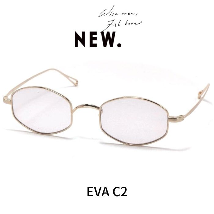 Rakuten - NEW. ニュー (NEWMAN ニューマン) メガネ サングラス EVA エヴァ C2 Blasted Gold ブラステッド ゴールド