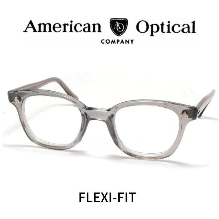 RAY-BAN - アメリカンオプティカル ヴィンテージメガネ AMERICAN OPTICAL FLEXI FIT 48/24 1960’s Vintage (AO-082)