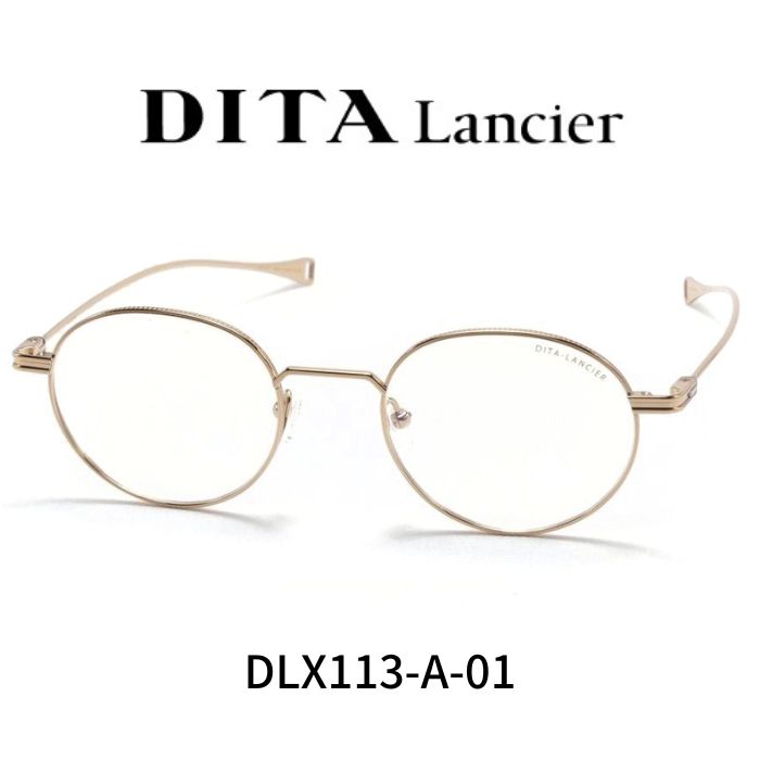樂天商城 - DITA ディータ ランシア メガネ 眼鏡 LSA-113 DLX113 A 01 Gold Sand w Clear