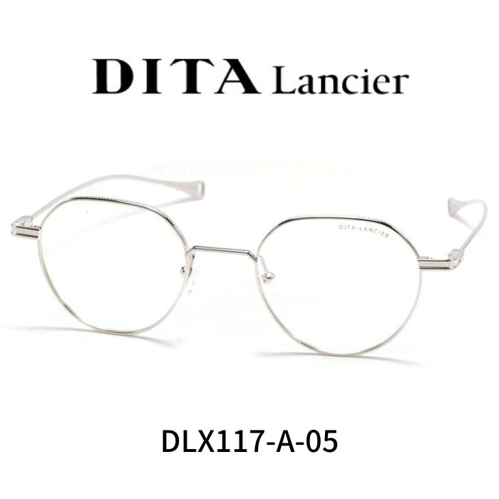 樂天商城 - DITA ディータ ランシア メガネ 眼鏡 LSA-117 DLX117 A 05 Shiny Silver w Clear