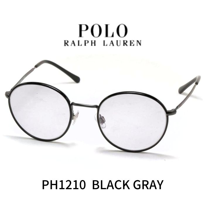 ポロ ラルフローレン サングラス 眼鏡 メガネ POLO RALPH LAUREN PH1210 ブラック グレー グレーレンズ