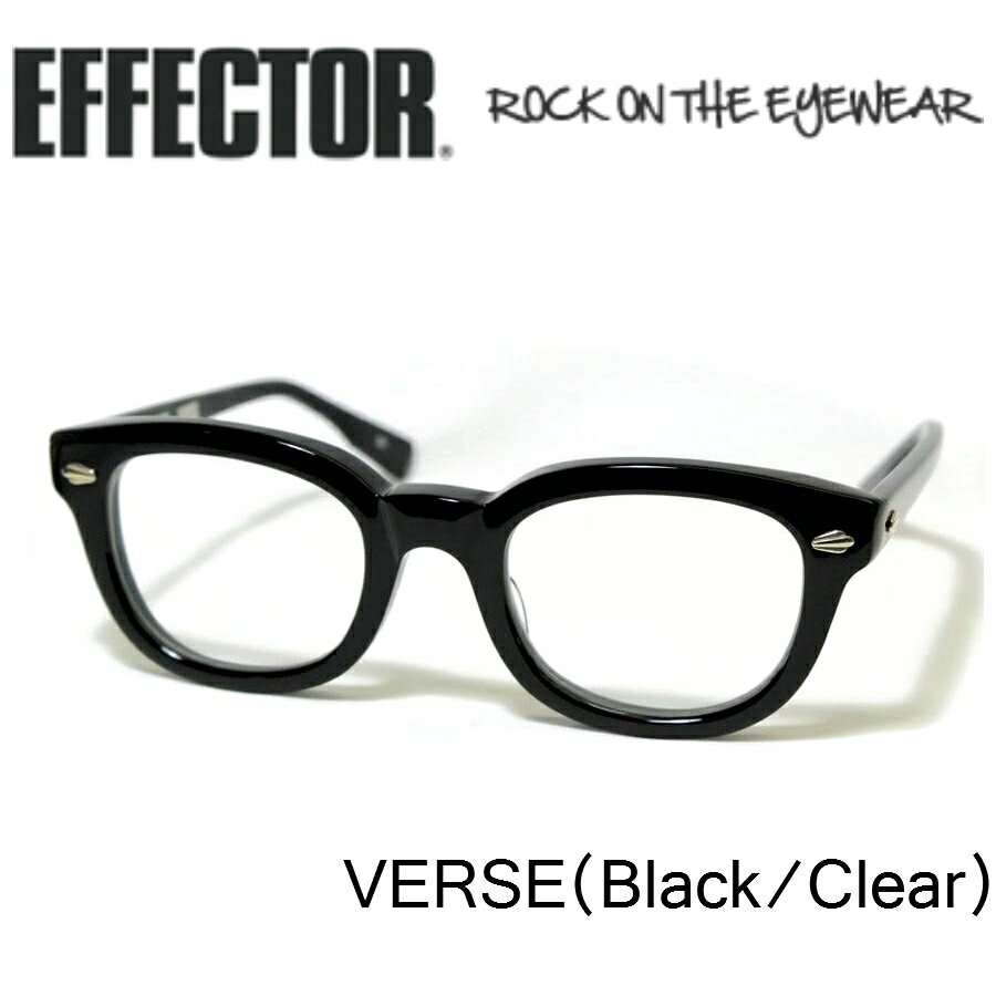 樂天商城 - EFFECTOR エフェクター 眼鏡 メガネ VERSE バース BK ブラック
