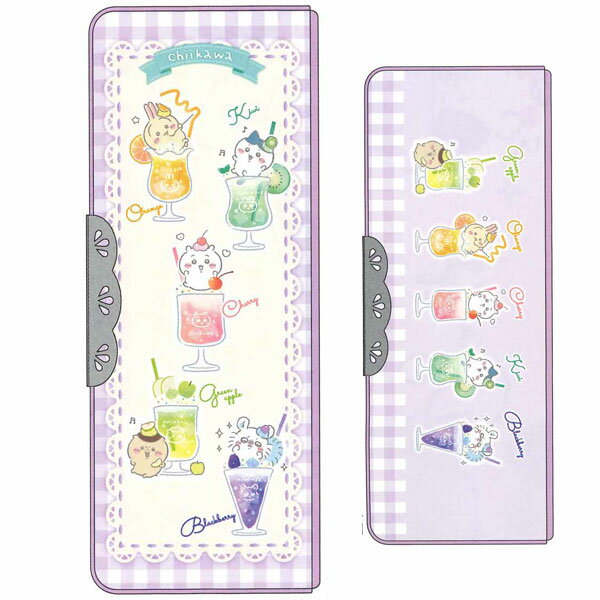 ちいかわ 2025年新入学 コンパクト筆入れ ヨコピタ 筆箱 S1314440 2ドア 両面 2024年12月 女の子 かわいい 文房具 ペンケース 小学生【r...