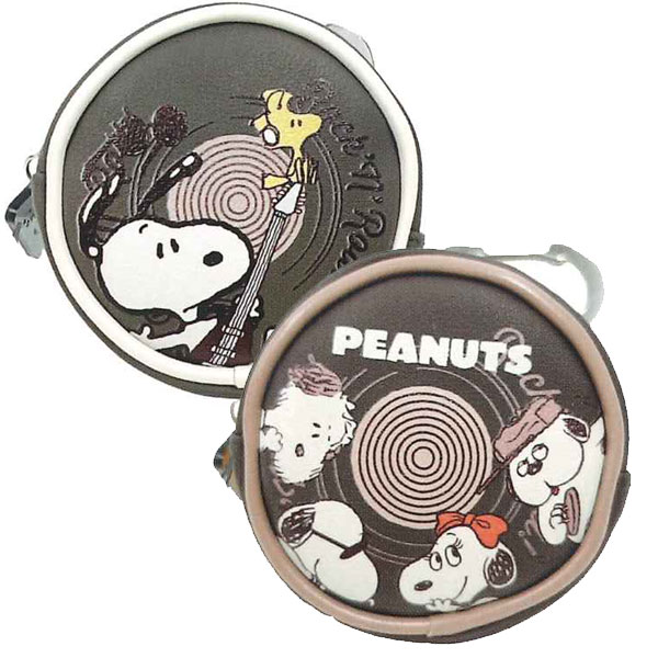 スヌーピー SNOOPY ロックンロールシリーズ ポーチ ES547A ES547B クツワ 2025年6月 女の子 かわいい ..