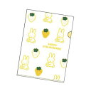 ミッフィー Miffy STRAWBERRY A4クリアホルダー（シングル） クリアファイル MF754B クツワ 2023年3月 女の子 かわいい 文房具 re