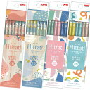 三菱鉛筆 Hittat! ヒッタト かきかた鉛筆 2B 1ダース リラックス テキスタイル K56482B K56492B K56502B K56512B 20...