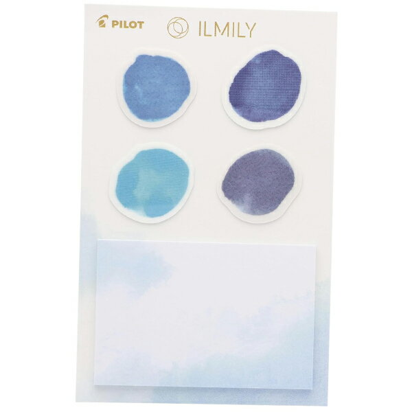 樂天商城 - 数量限定 PILOT ILMILY(イルミリー) ネイチャーパレット ふせんセット 付箋 FILNP1L パイロット 2026年3月 シンプル 無地 文房具 [re]