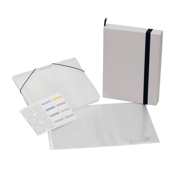 Rakuten - 収納用品 作品思い出ボックス 小 サクラクレパス TFX-S 作品収納 シンプル 無地 文房具 ファイルボックス 仕分け