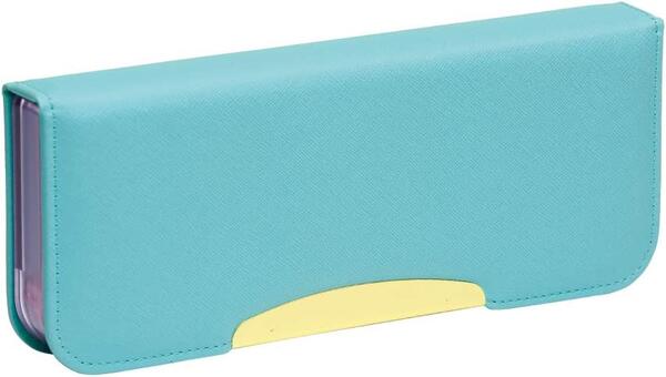 Rakuten - ソニック こだわり両面筆入 筆箱 ペンケース 2ドア アルロック スリム FD-8502-LB ライトブルー（内側ピンク) [re]