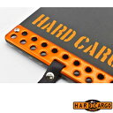 【ハードカーゴ マッドフラップ】色オレンジアルマイト×オレンジロゴ 現行全車種適合 軽トラック用 マッドガード 泥除け リア左右セット カスタム パーツ HAR...