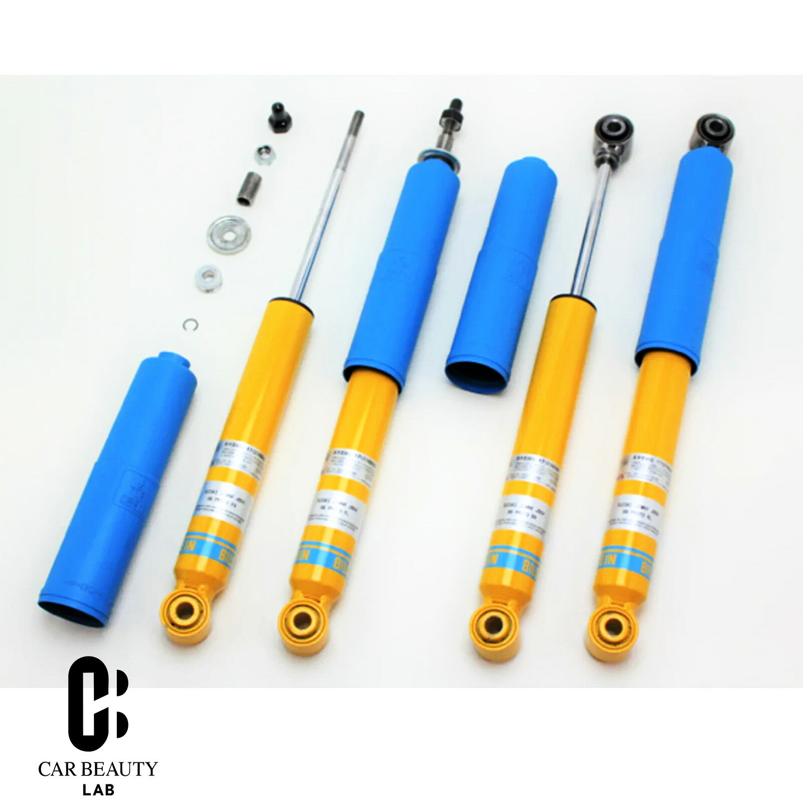 【BILSTEIN】ジムニーを街乗り仕様に! ジムニーJB64専用 純正形状スポーツダンパーB6 Sport ビルシュタイン B6スポーツ 1台分 フロント リア 4本セット bs-24-318792_24-318808