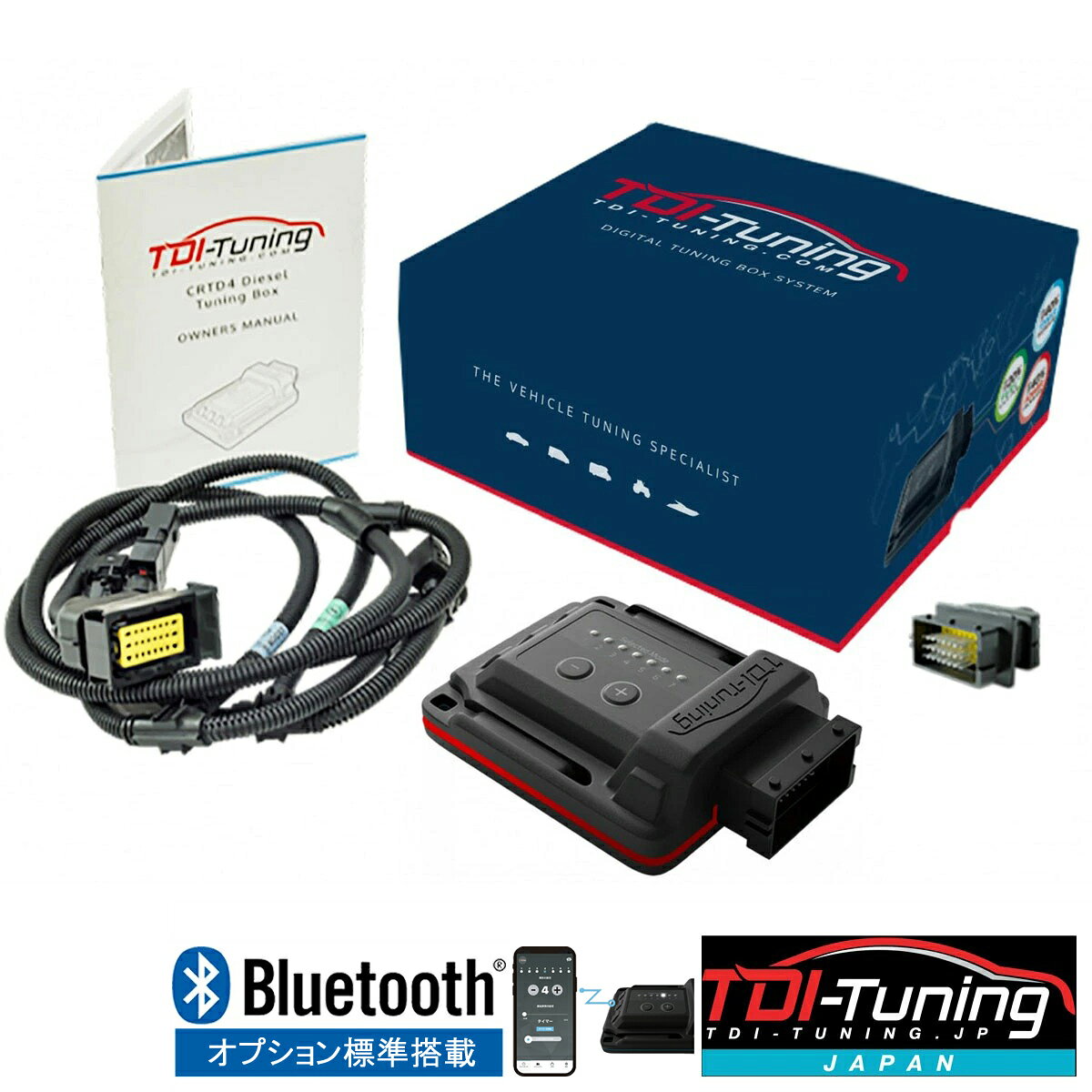 MINI Countryman カントリーマン John Cooper Works 2.0 (U25) 317PS ガソリン車【TDI Tuning CRTD4.3 Bluetooth内蔵】Petrol Tuning Box ECU サブコン ミニ クーパー BMW TDIチューニング カスタム パーツ