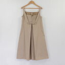 美品 FOXEY NEW YORK フォクシー ミリードレス 26230 ワンピース 1点 ベージュ 40 ポリエステル100% レディース AY3219A60...